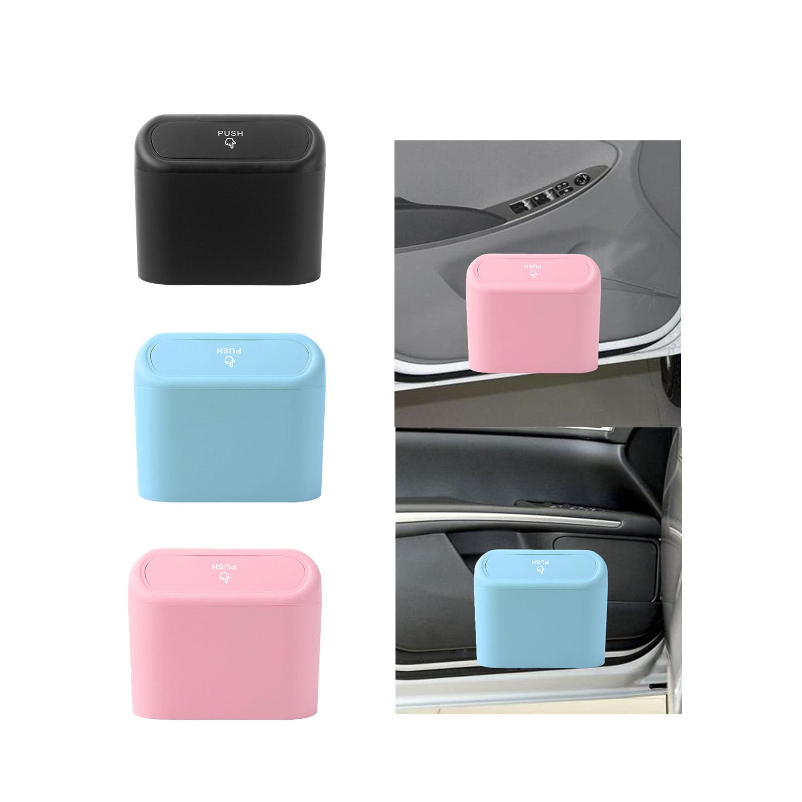 Waterproof Car Trash Can With Lid - Poubelle de voiture mini avec couvercle