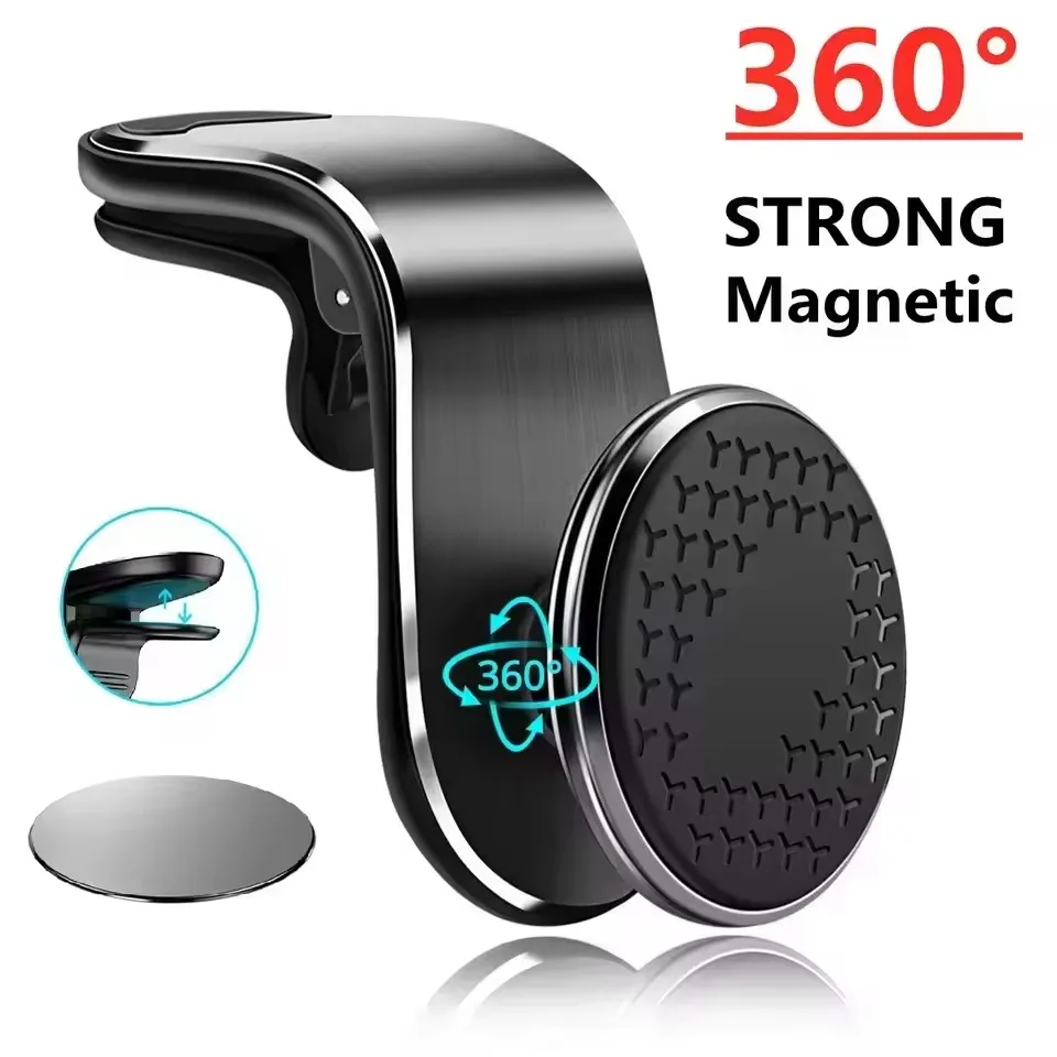 Magnetic Phone Holder For Car Vent - Support magnétique pour téléphone de voiture,