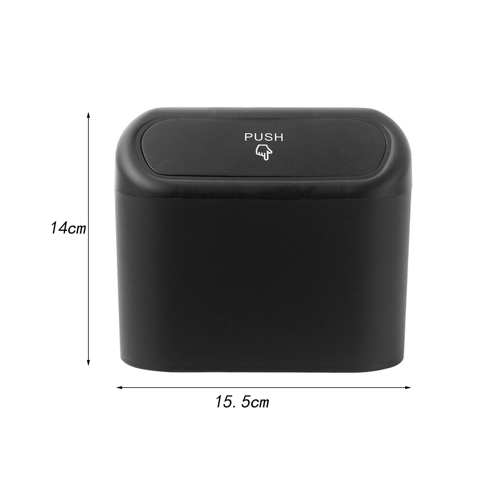 Poubelle de voiture mini avec  - Waterproof Car Trash Can With Lid avis et prix