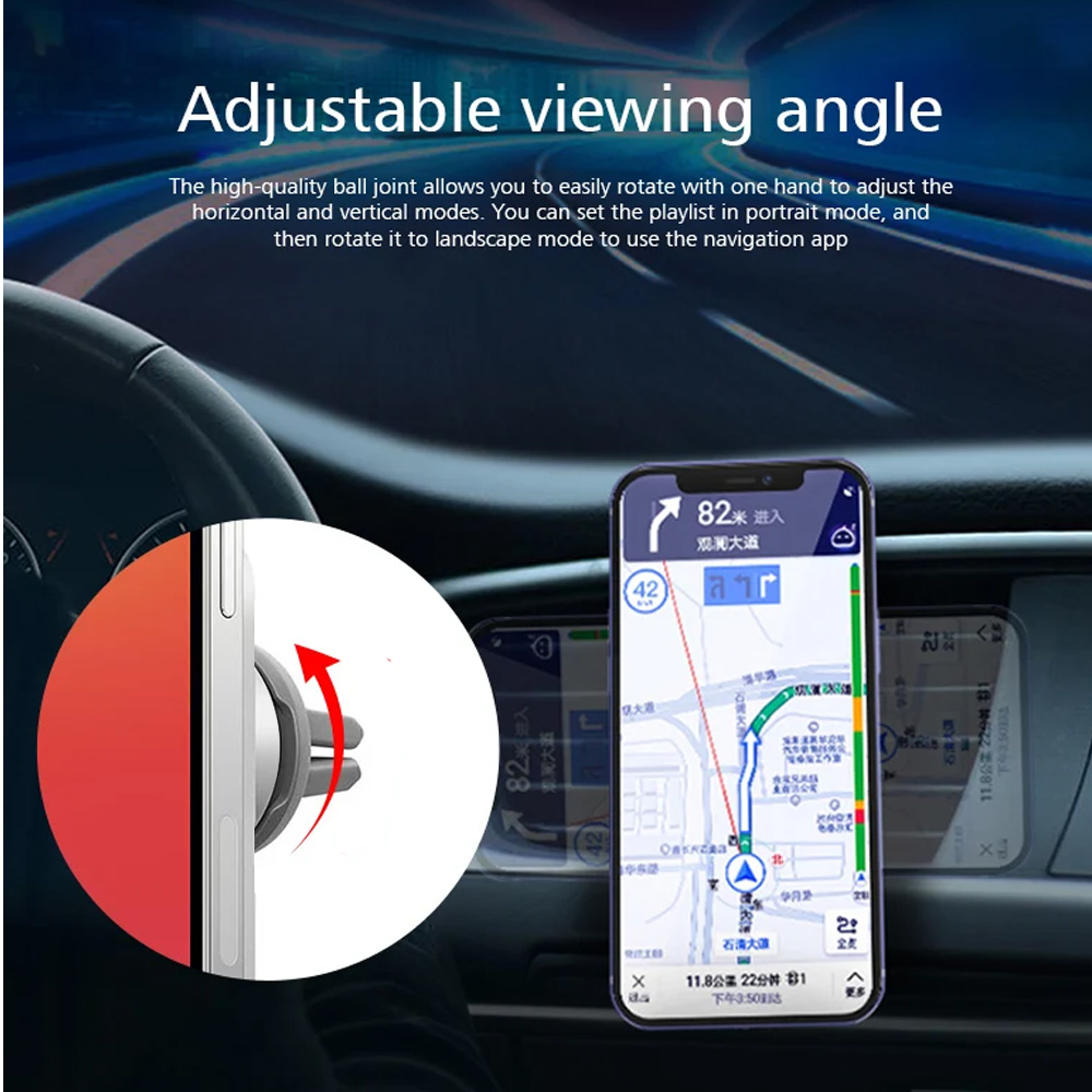Chargeur magnétique sans fil p - Wireless Car Charger Mount Fast Charging avis et prix