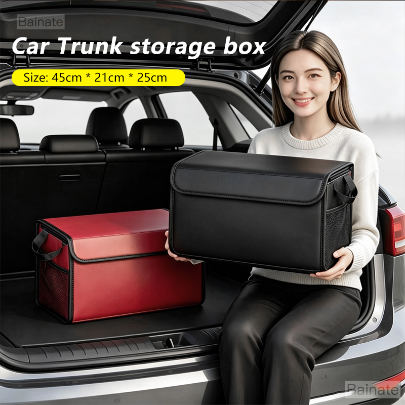 Organisateur de coffre de voit - Car Trunk Organizer Foldable Storage Box avis et prix