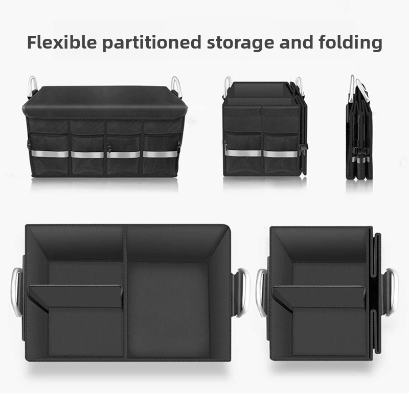 Boîte de rangement pour coffre - Car Trunk Organizer Foldable Storage Box avis et prix