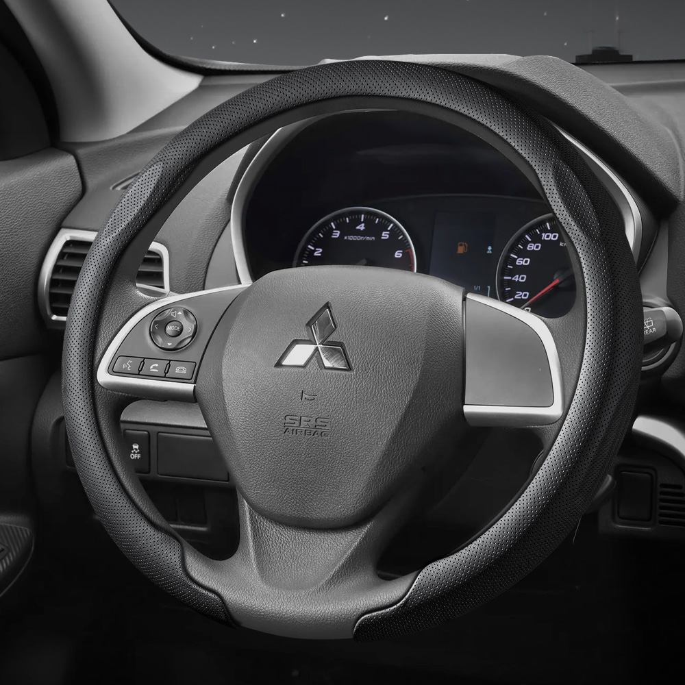 Housse de volant de voiture en - Car Steering Wheel Cover Anti Slip Breathable avis et prix