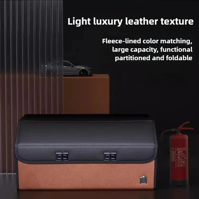 Boîte de rangement pour coffre - Car Trunk Organizer Foldable Storage Box avis et prix