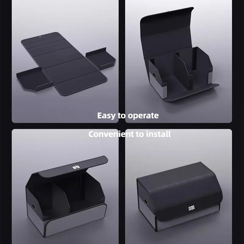 Boîte de rangement pour coffre - Car Trunk Organizer Foldable Storage Box avis et prix