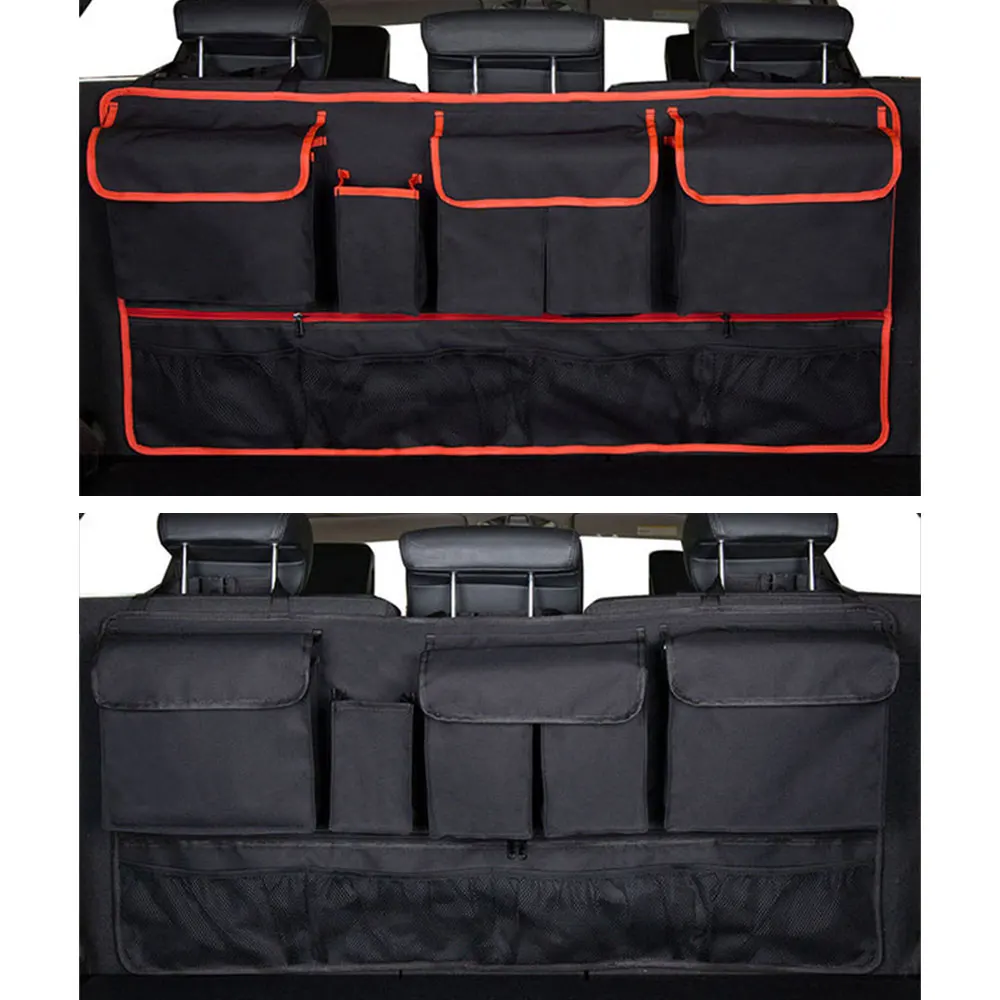 Sac de rangement pour siège ar - Car Trunk Organizer Foldable Storage Box avis et prix