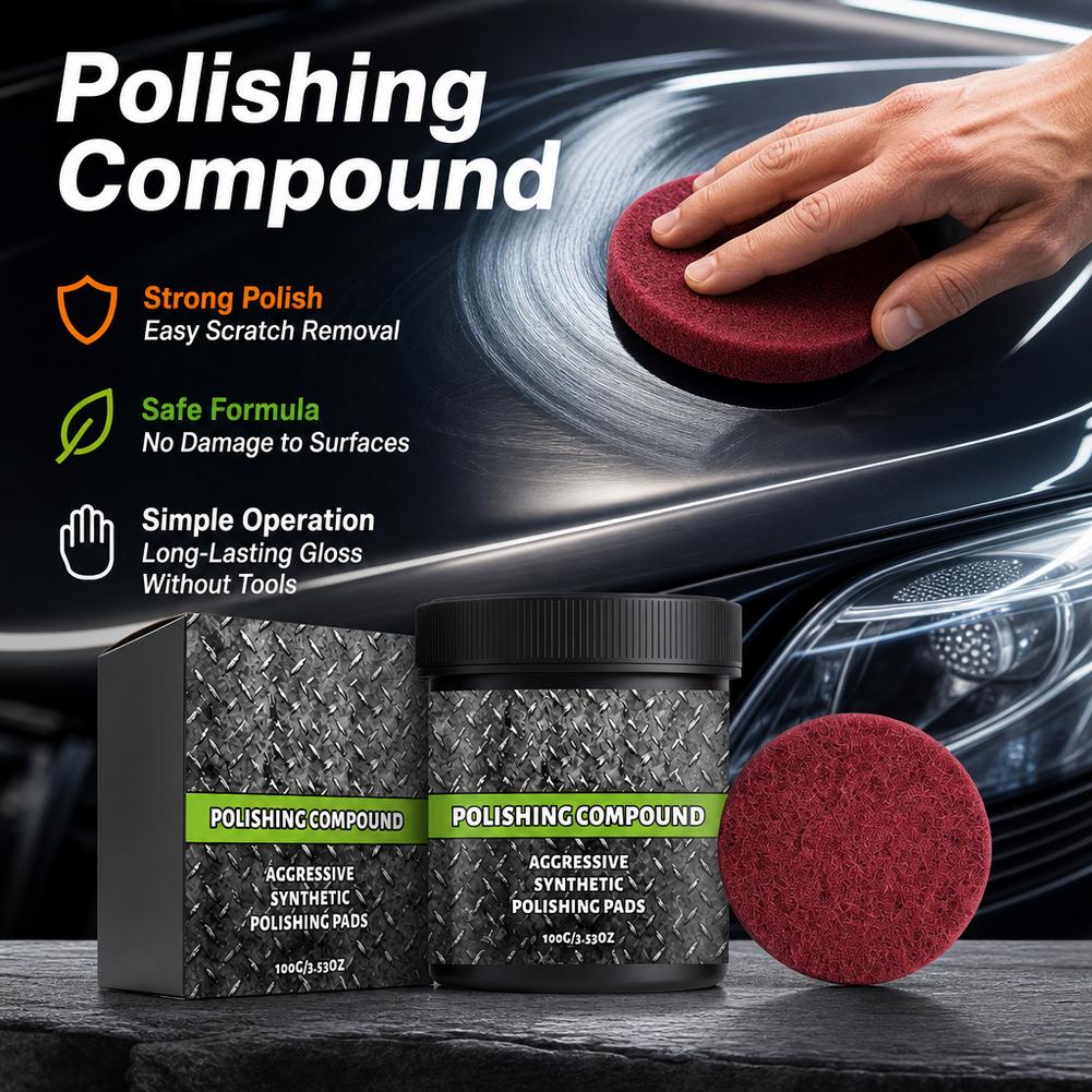 Kit de pâte à polir pour élimi - Car Scratch Repair Polishing Wax Paste avis et prix