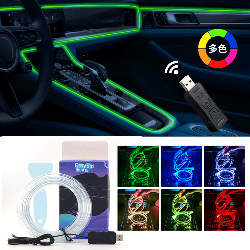 Bande lumineuse LED RGB pour v - Led Ambient Interior Car Lights App Control avis et prix