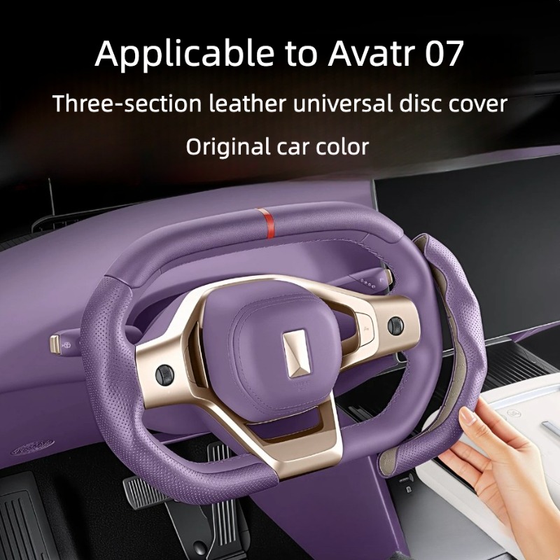 Housse de volant pour Avatr 07 - Car Steering Wheel Cover Anti Slip Breathable avis et prix