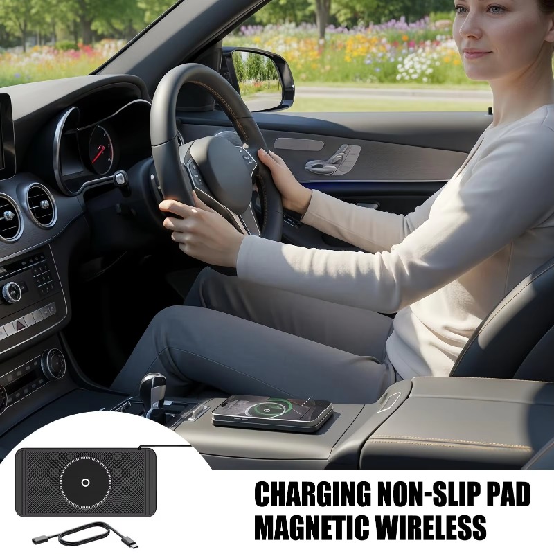Chargeur sans fil magnétique p - Wireless Car Charger Mount Fast Charging avis et prix