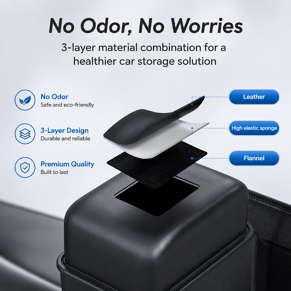 1 pièce, organisateur de coffr - Car Trunk Organizer Foldable Storage Box avis et prix