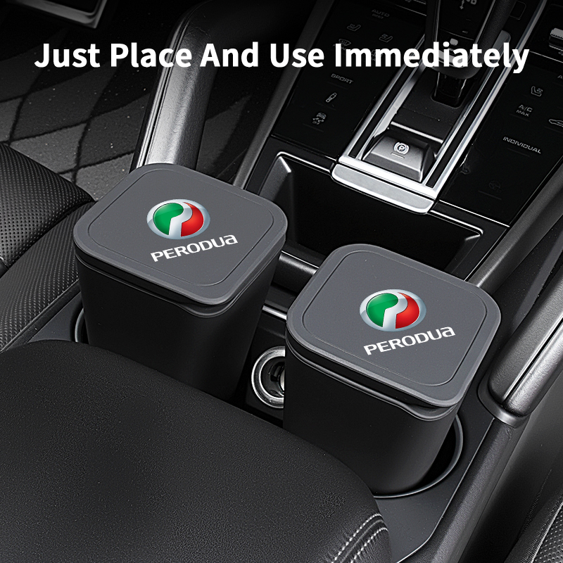Poubelle de rangement pour por - Waterproof Car Trash Can With Lid avis et prix